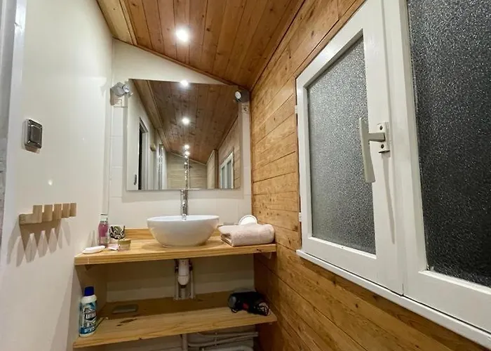 Maison Familiale En Bois Avec Piscine, Proche Du Bassin 度假居